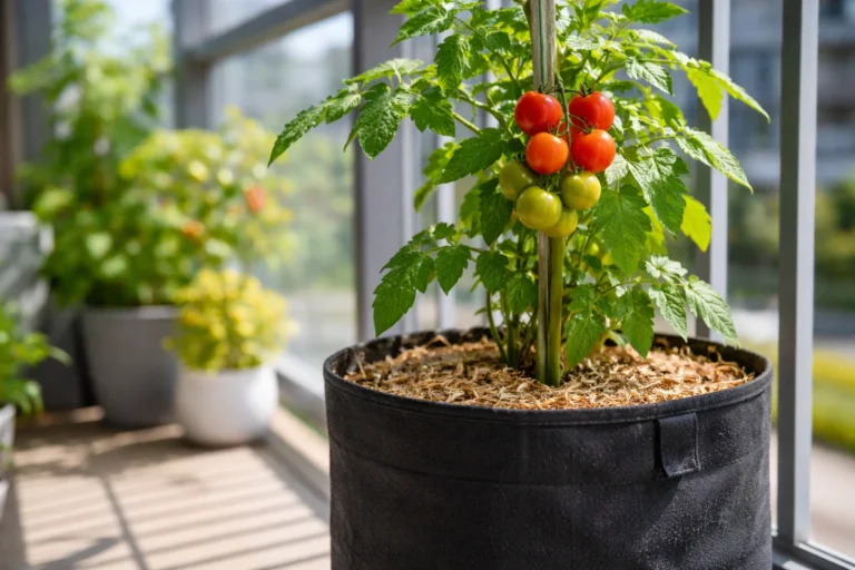 best pot size for balcony tomatoes