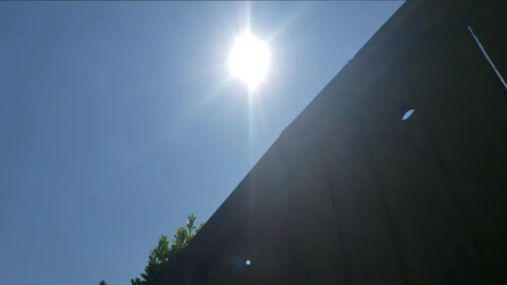 how to measure sunlight on a balcony - view