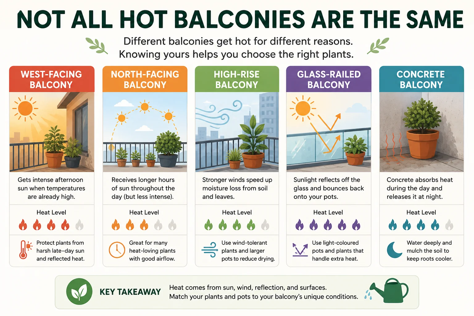 Not all hot balconies are the same diagram
