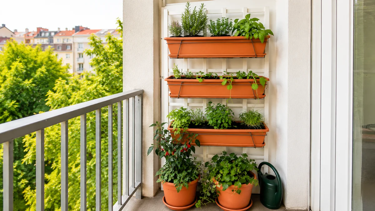 Best Vertical Garden Ideas for Tiny Balconies (What Works)