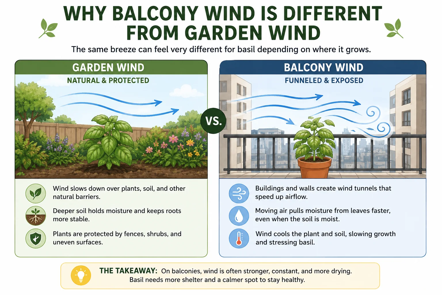 Why balcony wind is different from garden wind diagram